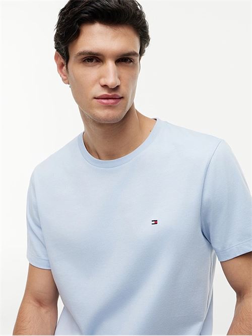ess seasonal reg fit solid tee TOMMY HILFIGER | MW0MW39995C1O